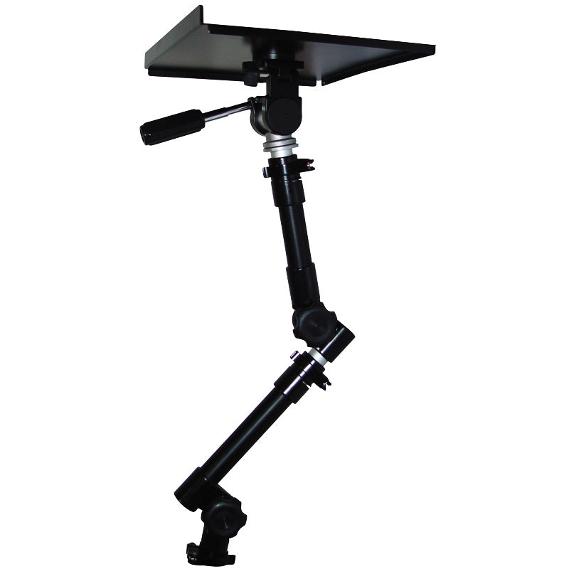AutoStyle, Bil Laptop Teleskopisk Holder, Sort DeLuxe (3-veis hode)