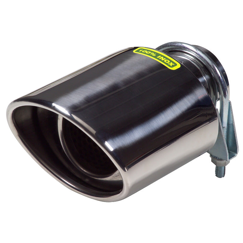 AutoStyle, Eksos endestykke, Oval 117x85mm, passer 45-64mm tilkobling