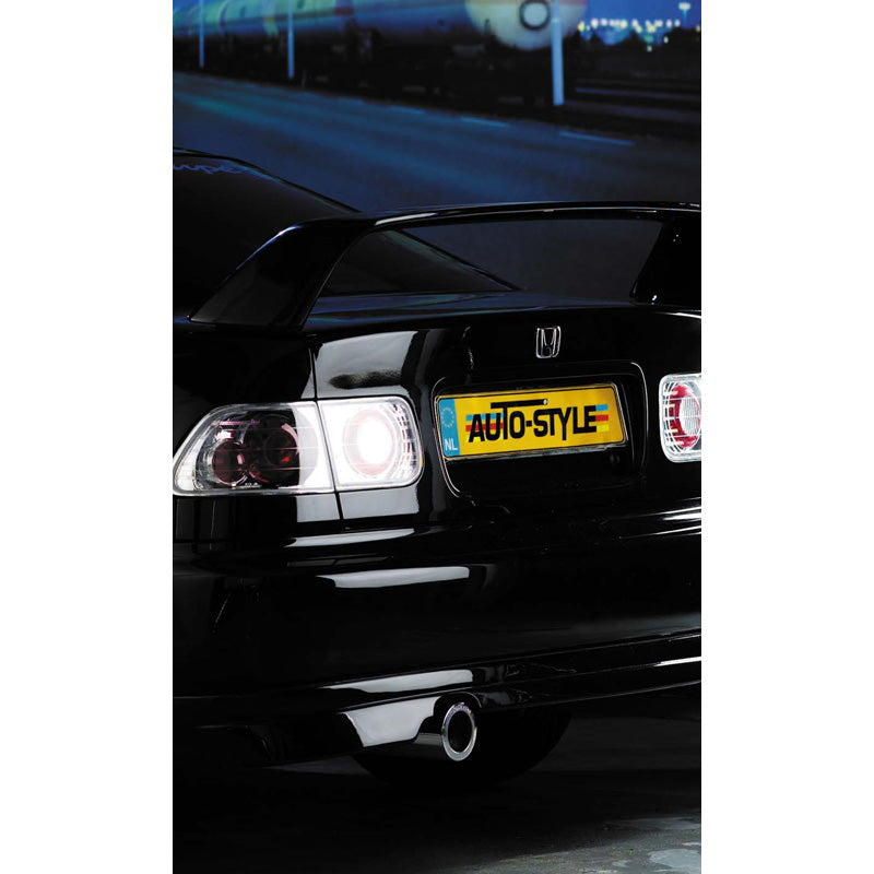 AutoStyle, Nummerpladeramme, Krom, Enkeltstykke