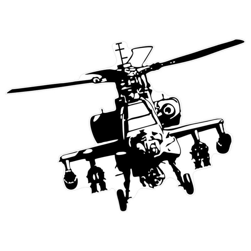 Avisa, Dekorativ klistremerke, Helikopter, 45x33cm