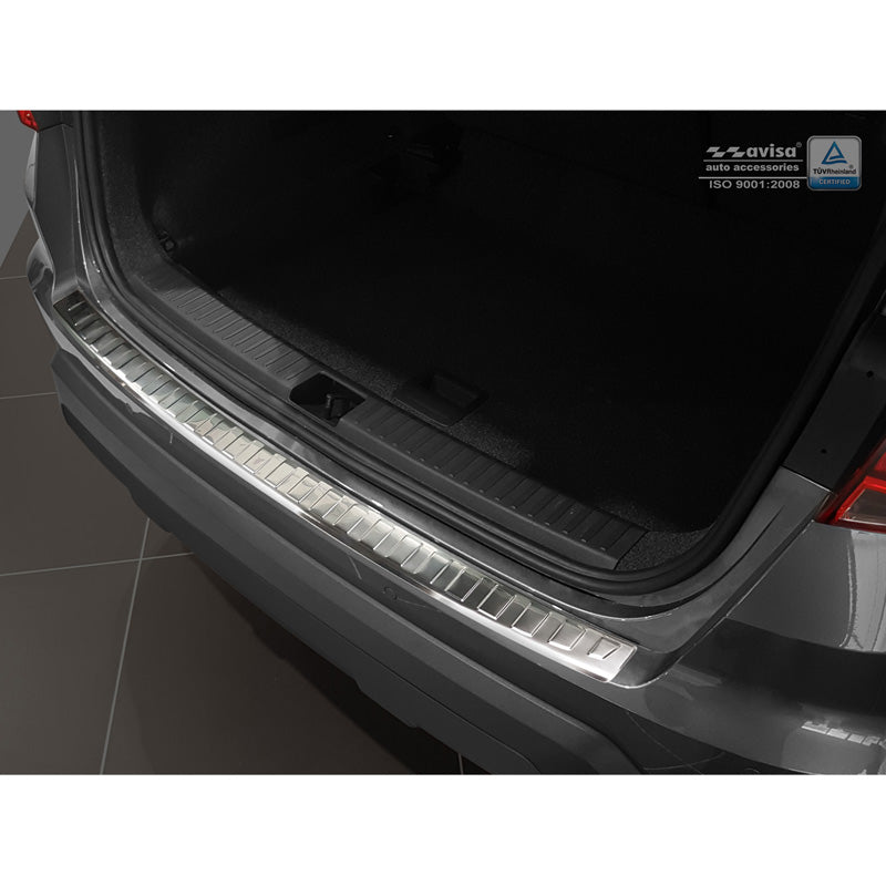 Avisa, Bagkofangerbeskytter, Rustfritstål, passer til Seat Arona 2017-2021 & Facelift 2021- 'Ribs'