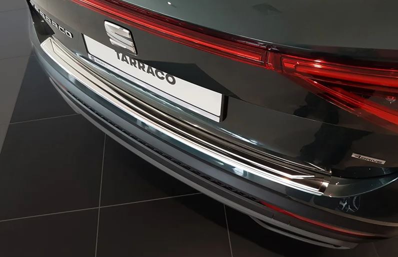 Avisa, Bagkofangerbeskytter, Rustfritstål, passer til Seat Tarraco 2019-