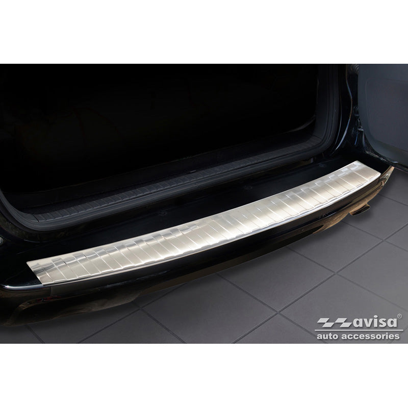 Avisa, Bagkofangerbeskytter, Rustfritstål, passer til Toyota RAV-4 FL 2008-2010 'Ribs' (Only with spare wheel)