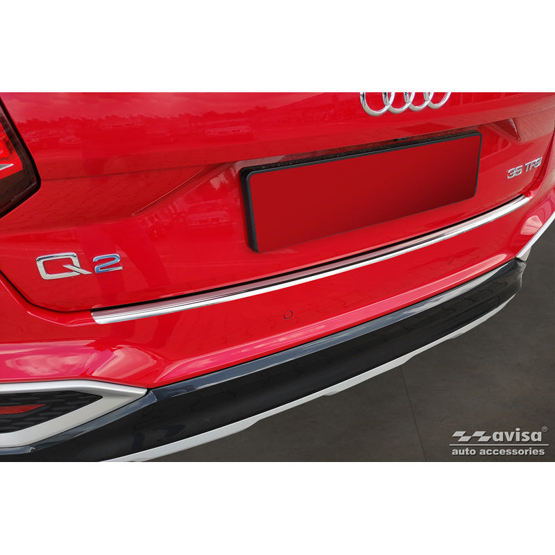 Avisa, Bagkofangerbeskytter, Rustfritstål, passer til Audi Q2 Facelift 2020-