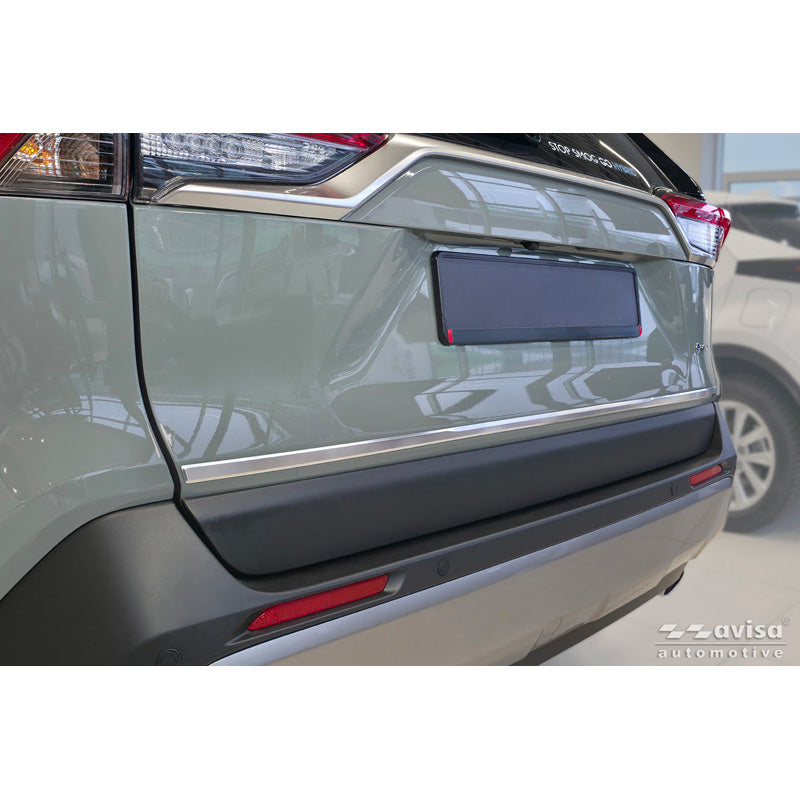 Avisa, Bagklapliste, Børstet rustfrit stål, passer til Toyota RAV4 V (A5) (2018-)
