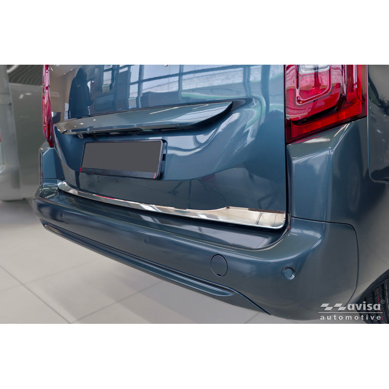 Avisa, Krom bagklap beklædning, Rustfrit stål, passer til Toyota Proace City Verso (2019-2024) & Facelift (2024-)