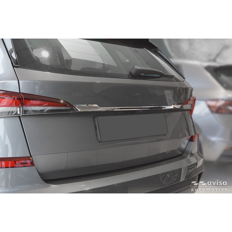Avisa, Krom rustfrit stål bagagerumsdæksel, passer til Skoda Kamiq (NW4) (2019-2024) & Facelift (2024-)