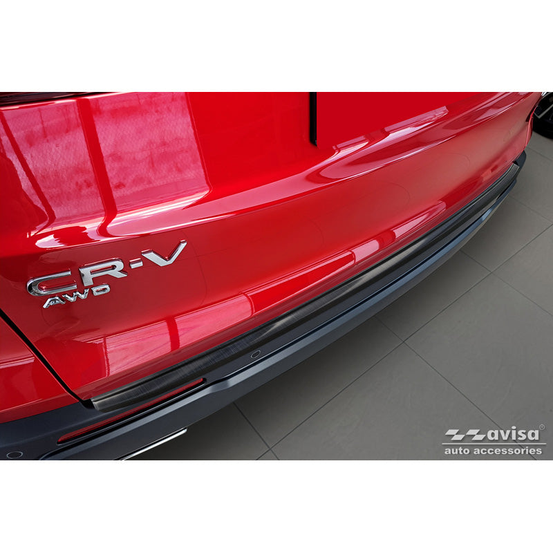 Avisa, Bagkofangerbeskytter, Sort, Rustfritstål, passer til Honda CR-V VI 2023-