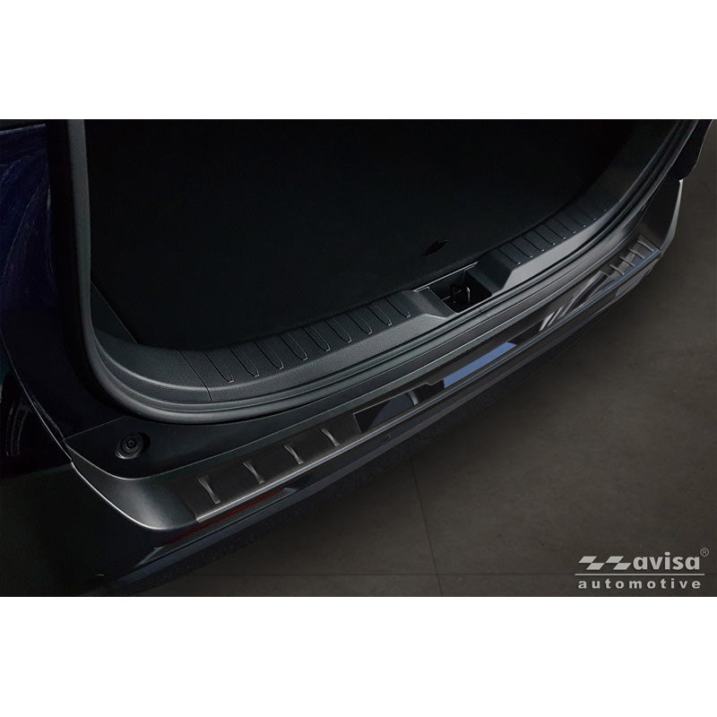 Avisa, Bagkofangerbeskytter, 'Shadow Premium', 1 stk, passer til Toyota RAV4 V (XA50) (2018-) incl. Plug-in-Hybrid - Sort / Højglans Sort