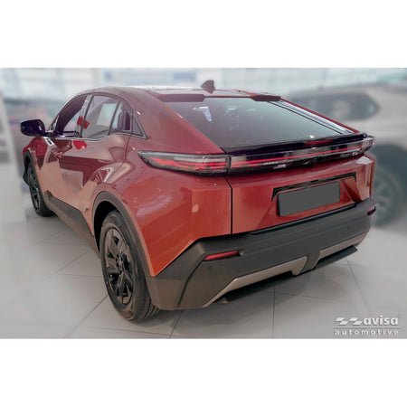 Avisa, Bagklaptrim, Sort rustfrit stål, passer til Toyota C-HR+ (2025-)