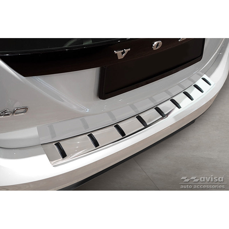 Avisa, Bagkofangerbeskytter, Rustfritstål, passer til Volvo V60 2010-2018 & V60 Cross country 2015-2018 'STRONG EDITION'