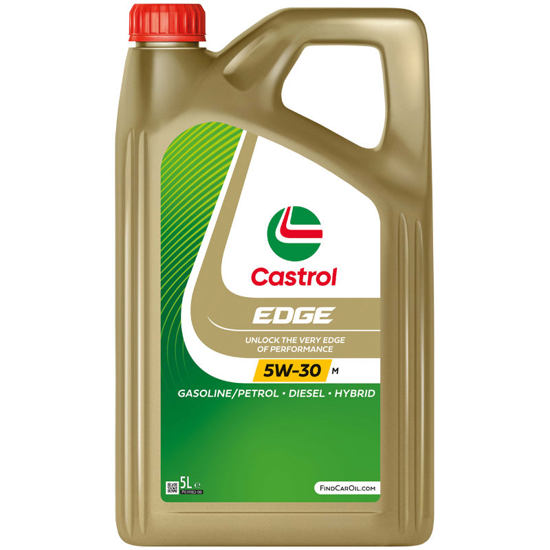 Castrol, Olje, Edge 5W-30 M, 5-liter, passer til Bilmotorer