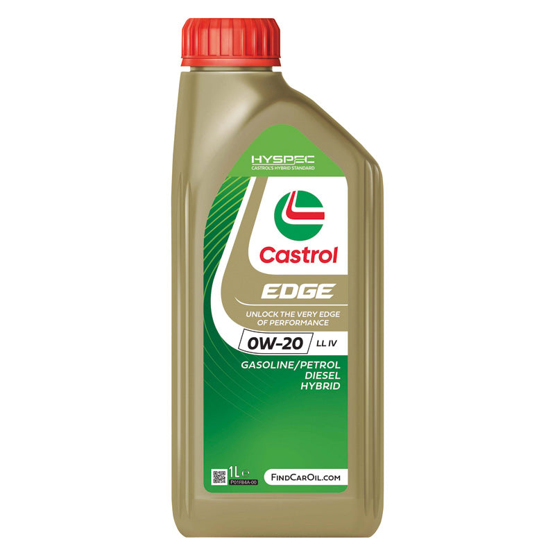 Castrol, Olje, Edge 0W-20 LL IV, 1-liter, passer til moderne motorer