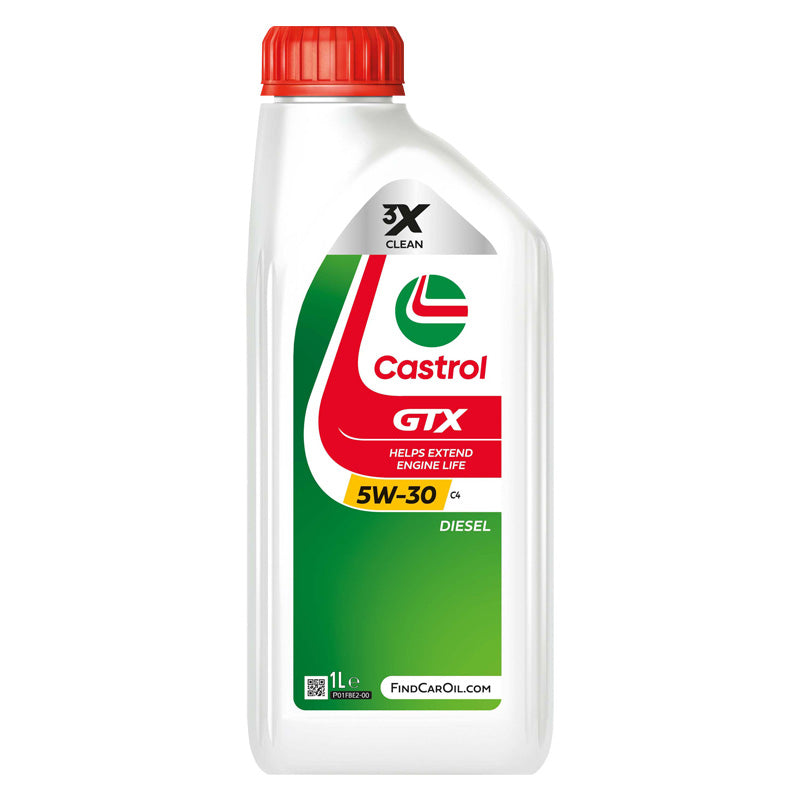 Castrol, Olje, GTX 5W-30 C4, 1-liter, passer til Bilmærke Model (Årstal)