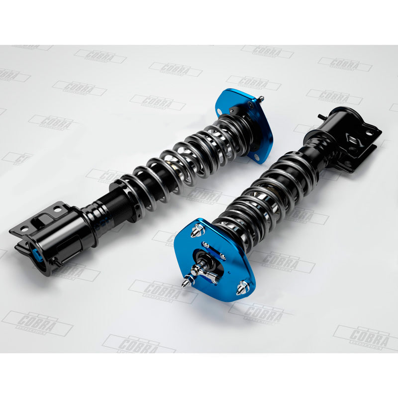 Cobra, Coilover-sett, EVO-R, passer til BMW 3-Serie E30 Sedan (2WD) 316-325i/324D/TD (Front strut ø51mm) 1982-1991