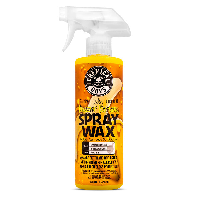 Chemical Guys Blazin' Banana Carnauba-sprayvoks (473 ml)