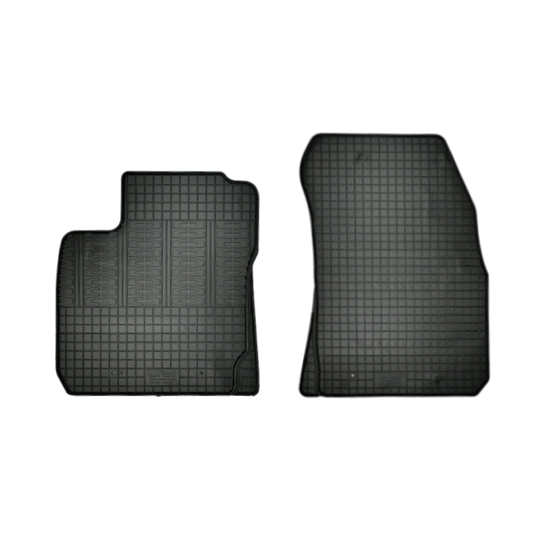 CIKCAR, Bundmåtter, Gummi, 2-personers, 2 stk., passer til Ford Transit Courier (2014-2019)