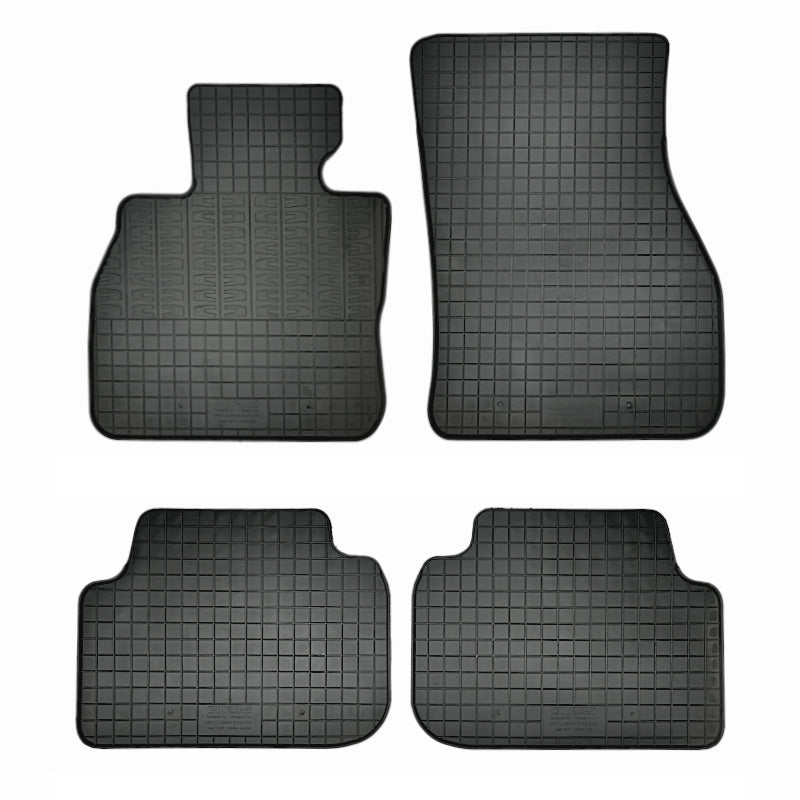 CIKCAR, Bundmåtter, Gummi, 4-dele, passer til Mini Clubman F54 (2015-)