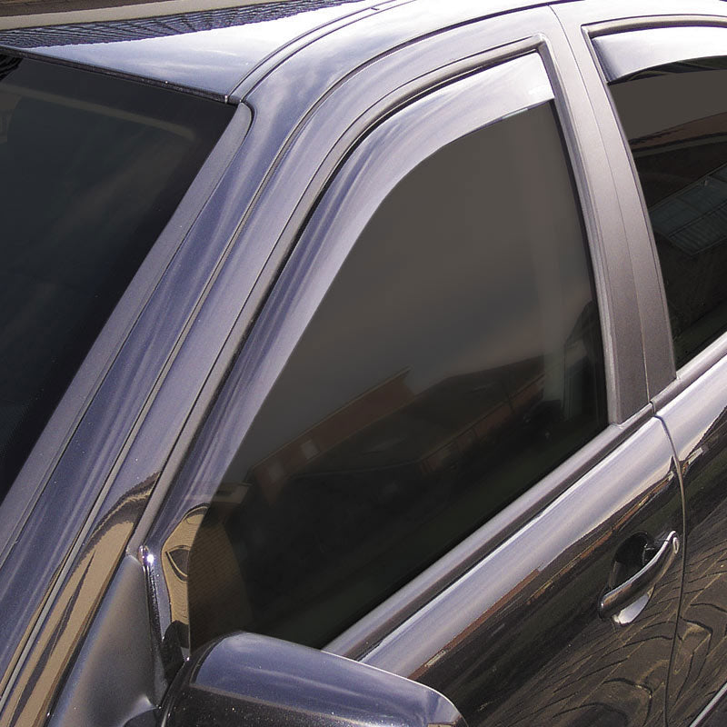 ClimAir, Vindafvisere, Sort/mørk toning, 2 stk., passer til Fiat Palio 3 døre (1997-2001)