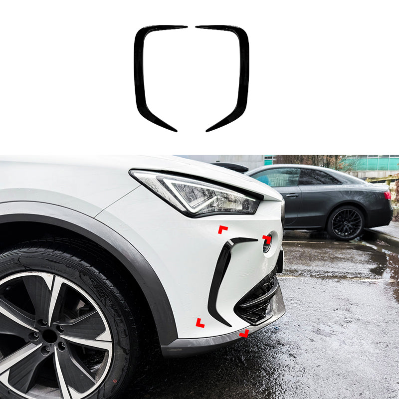 AutoStyle, Kofangerflag, ABS Blank Sort, passer til Cupra Formentor (2020-2024)