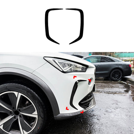 AutoStyle, Kofangerflag, ABS Blank Sort, passer til Cupra Formentor (2020-2024)