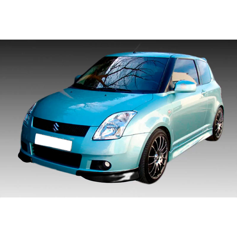 Motordrome, Front Sideskørte, Sort, passer til Suzuki Swift (2005-2010)