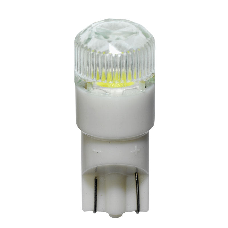 AutoStyle, T-10 LED Pærer - 12V Xenon-Optik Hvid + Kappe - Sæt af 2