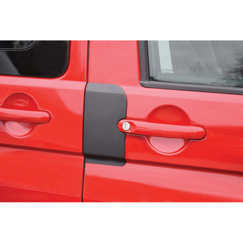 RGM, Set Door Guard Protectors, passer til Volkswagen Transporter T5 2003-2015 & T6 2015- Black
