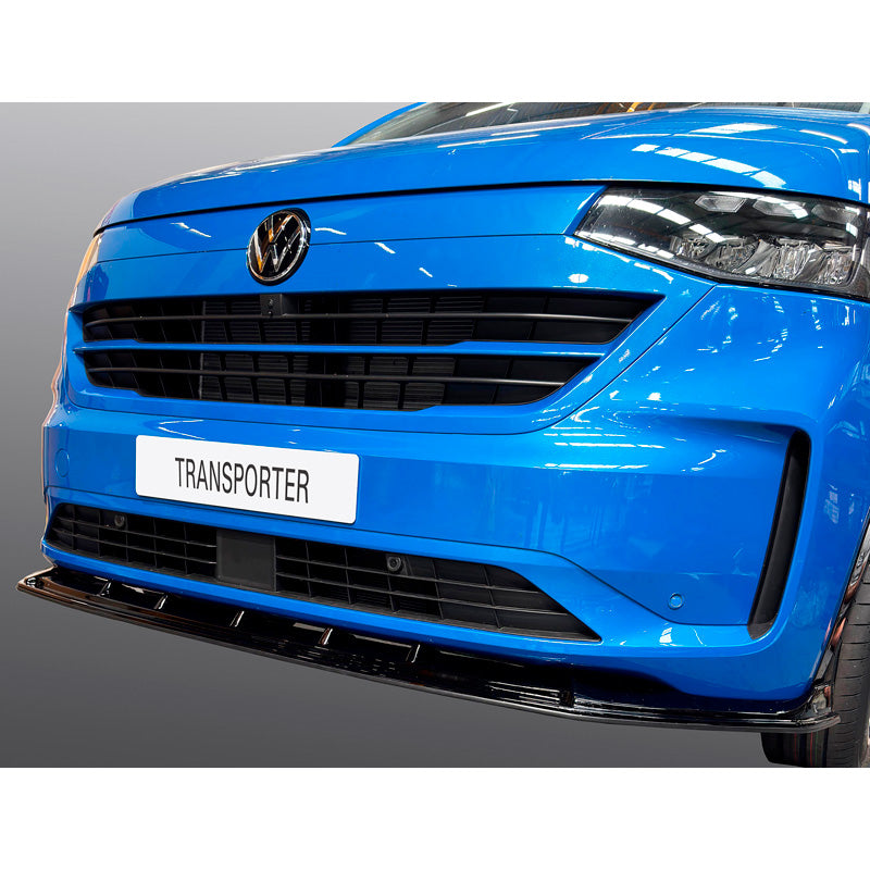 RGM, Frontspoiler, Blank Sort (ABS), passer til Volkswagen Transporter T7 (2024-)