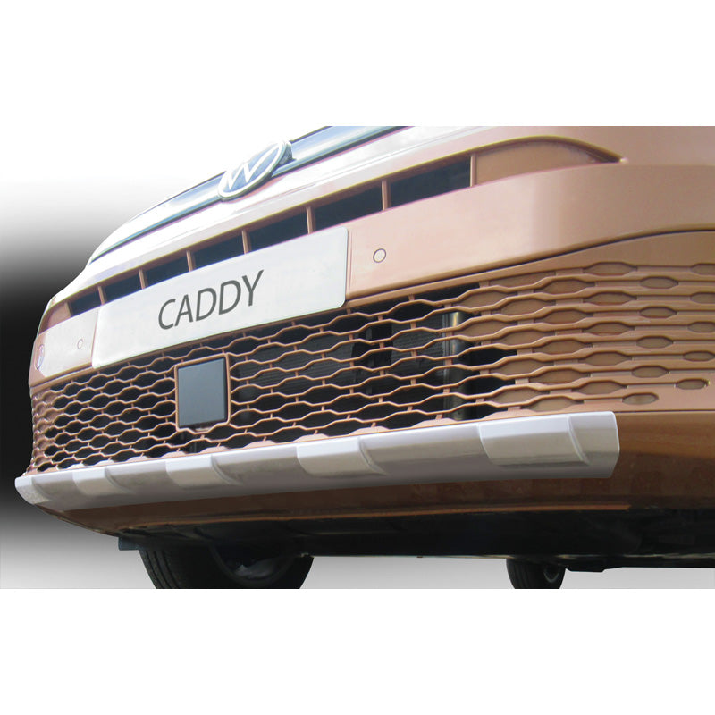 RGM, Front spoiler 'Skid-Plate', passer til Volkswagen Caddy V Box/MPV 2020- Black (ABS)
