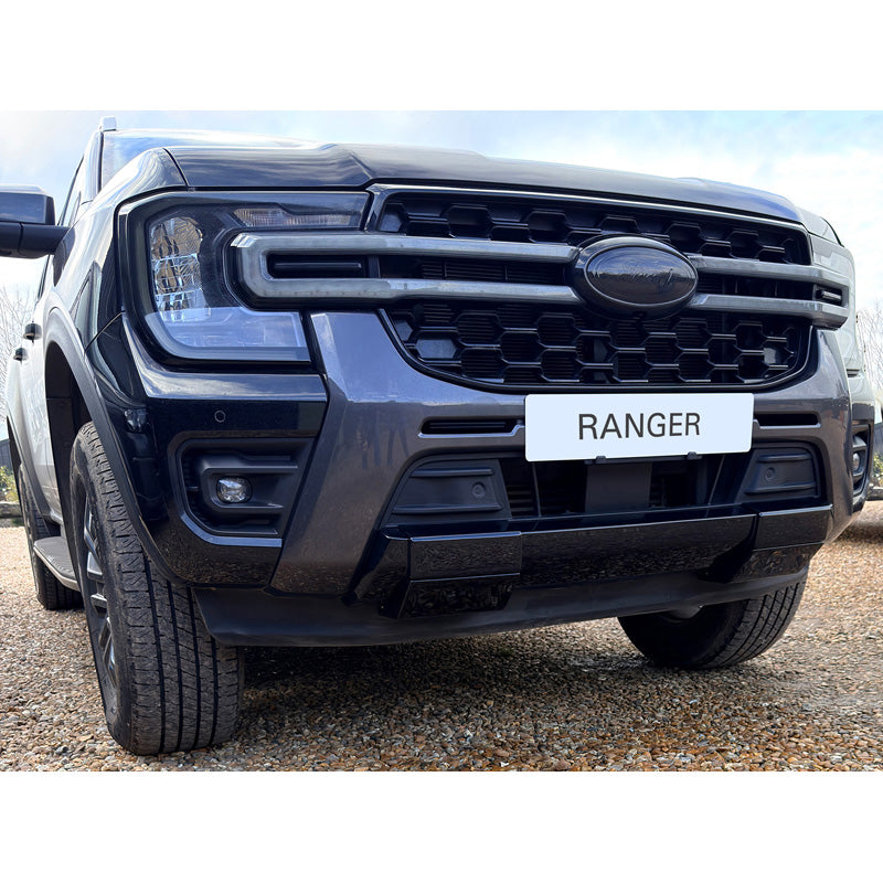 RGM, 'Skid-Plate', Glans Sort ABS, 3 stk, passer til Ford Ranger Wildtrak/Wildtrak X & Stormtrak (2024-)