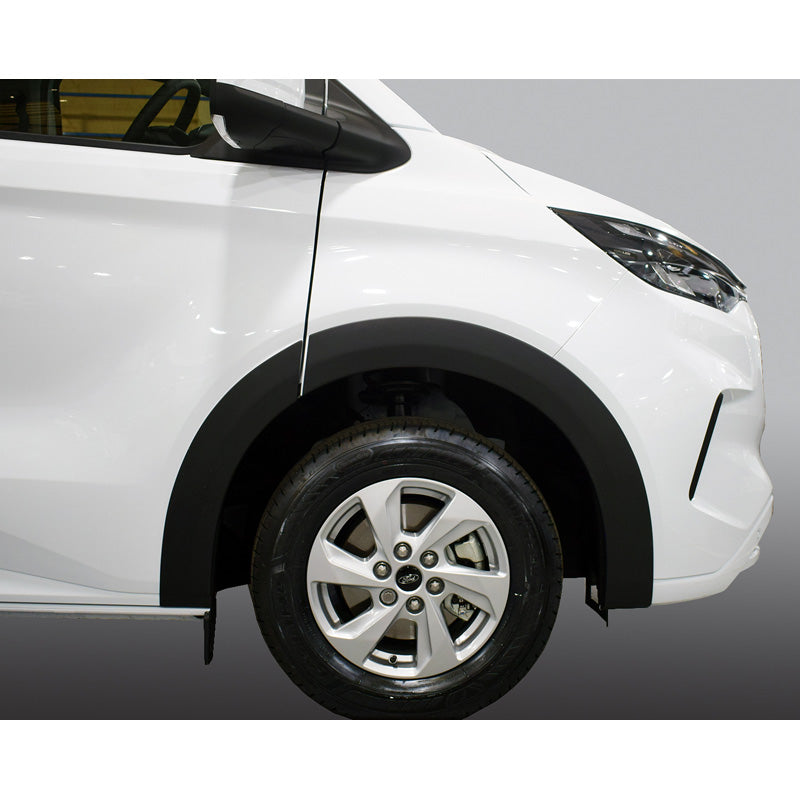 RGM, Set Wheel arch extensions, passer til Ford Transit Custom 2023- Long Wheel Base - Black
