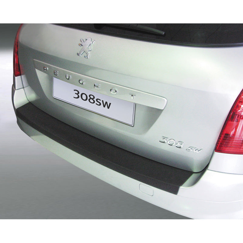 RGM, Bagkofangerbeskytter, ABS plastik, passer til Peugeot 308 SW 08-13 Black
