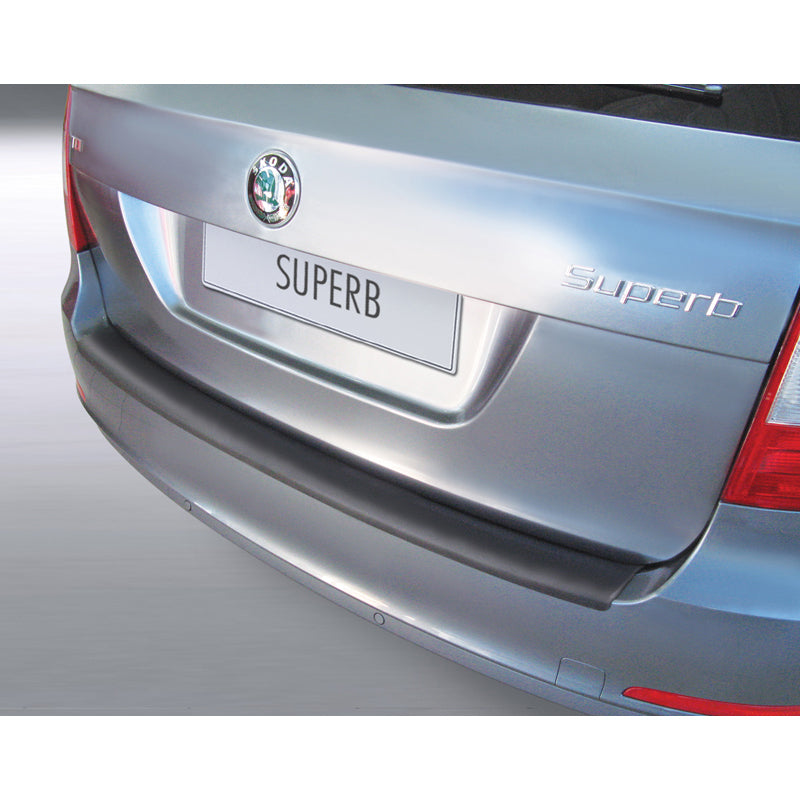 RGM, Bagkofangerbeskytter, ABS plastik, passer til Skoda Superb Combi 2009-2012 Black