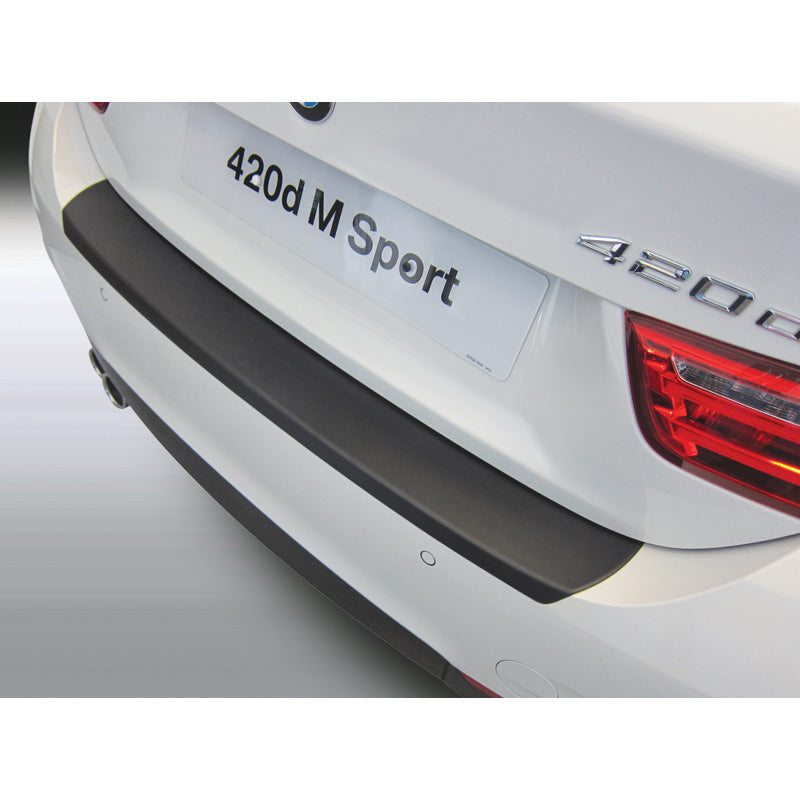RGM, Bagkofangerbeskytter, ABS plastik, passer til BMW 4-Series F36 Gran Coupe 4/2014- 'M-Sport' Black