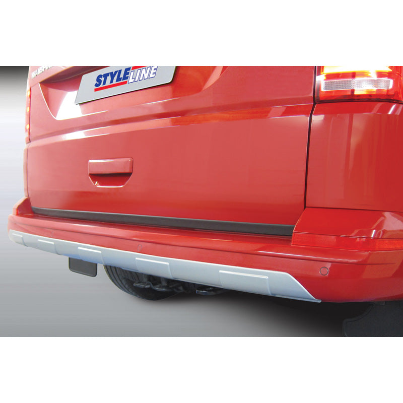 RGM, Rear bumper skirt 'Skid-Plate', passer til Volkswagen Transporter T6 2015-2020 & T6.1 2020- (with tailgate) Silver