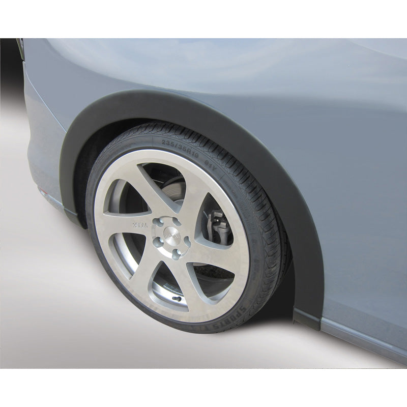 RGM, Set Wheel arch extensions, passer til Volkswagen Caddy V 2020- Short Wheel Base - double sliding doors - Black