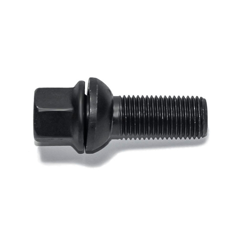 H&R, Wheel bolt Round-Head with movable cone R13 M14x1.50 - længde 45mm - Black (e.g., passer til Audi S5)