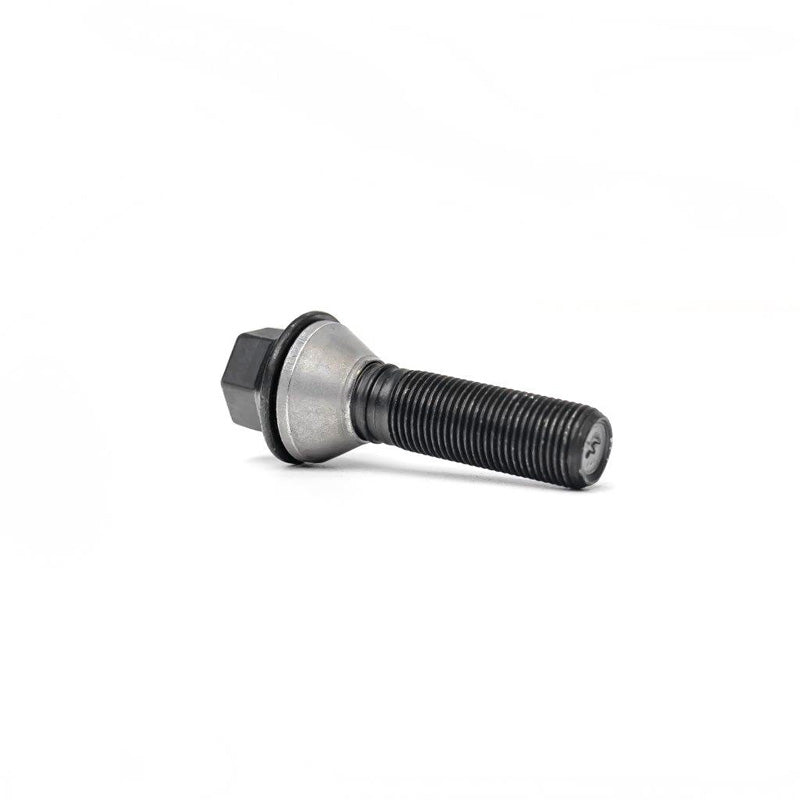 H&R, Wheel bolt Taper-Head with movable cone M14x1.50 - længde 48,5mm - Black