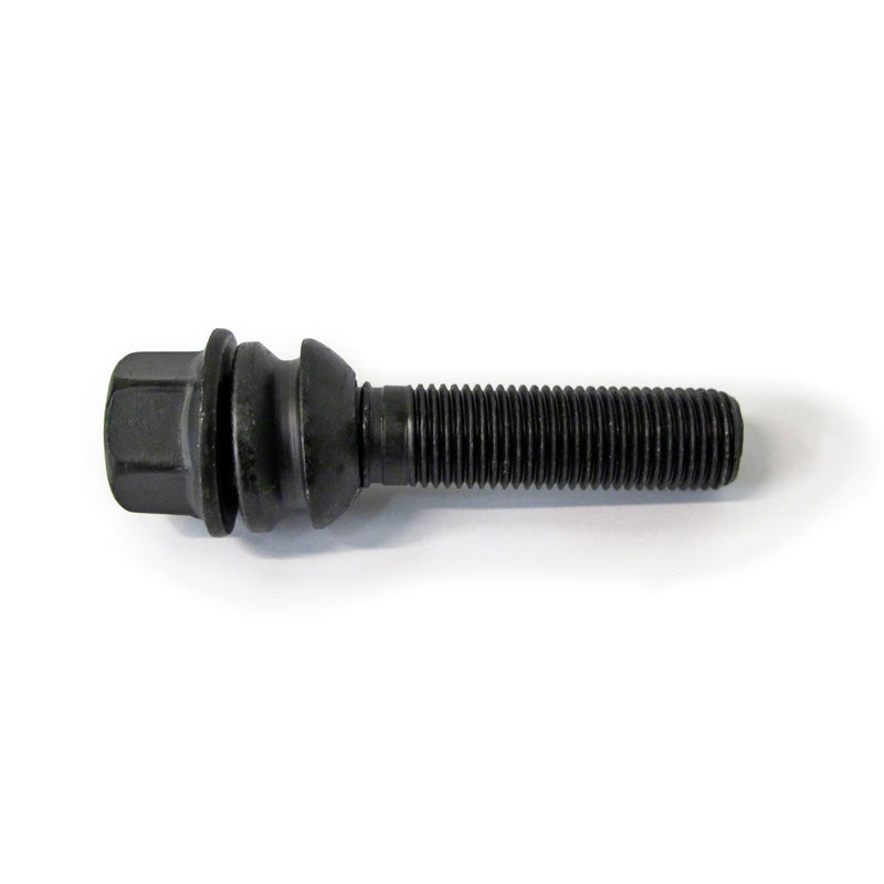 H&R, Wheel bolt Round-Head with movable cone R14 M14x1.50 - længde 55mm - Black