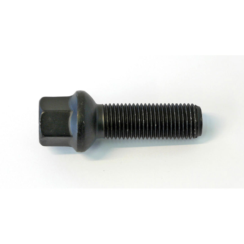 H&R, Wheel bolt Round-Head R14 M14x1.50 - længde 60mm - Black