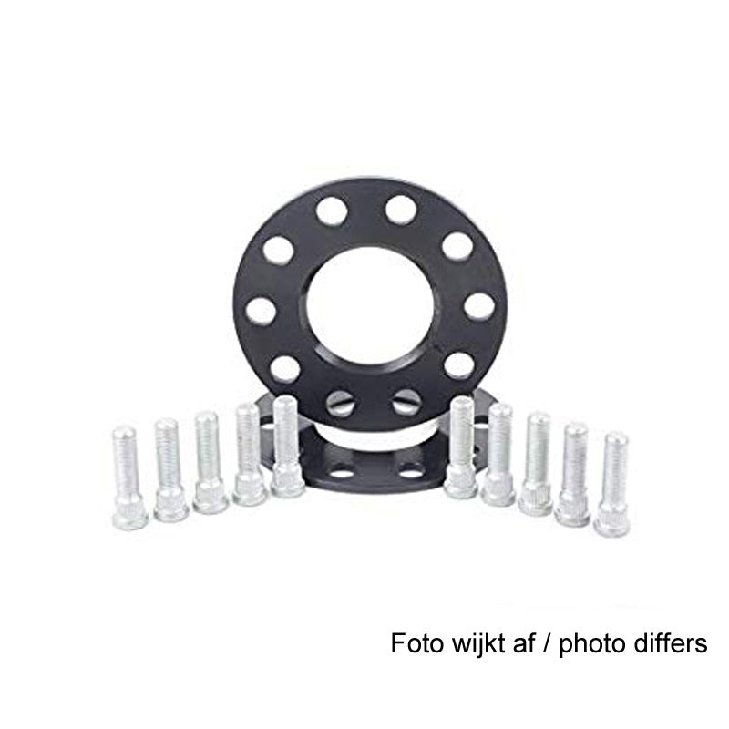 H&R, DRS-MZ-System Wheel spacer set 16mm Pr. Aksel - Hulafstand 5x114,3 - Hub 67,1mm - Bolt str. M12x1,5, passer til Hyundai - Black