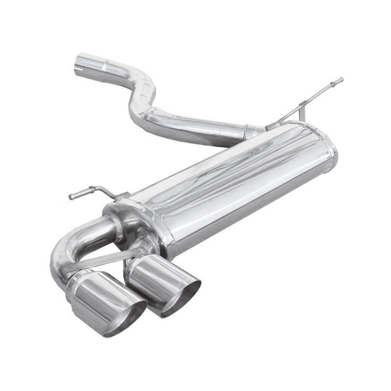 InoXcar, Sportsudstødning, passer til BMW 1-Series F21 5-doors 2.0 Turbo 125i 218HP 2013- 2x80mm Racing