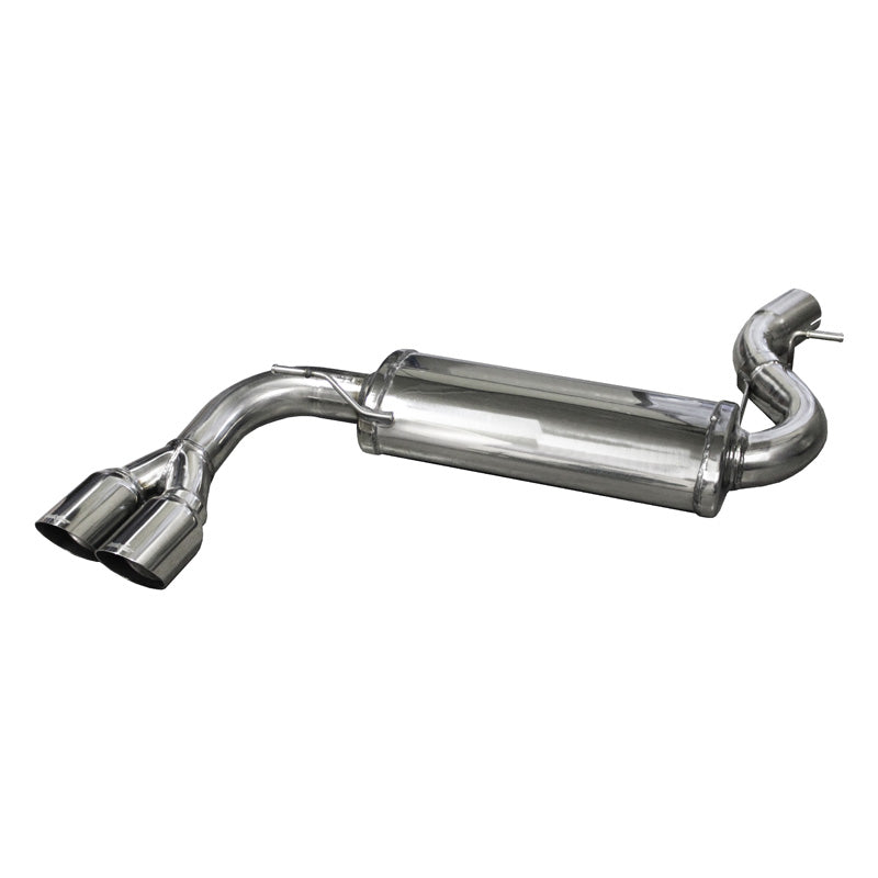 InoXcar, Sportsudstødning, passer til BMW X3 Xdrive 2.0D (184HP) 2011- 2x80mm Racing