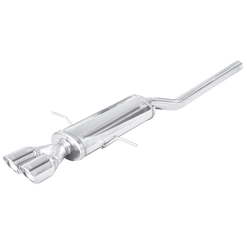 InoXcar, Sportsudstødning, passer til Mini Cooper R56 1.6 Cooper S 175hp 2007- Central 2x80mm X-Race