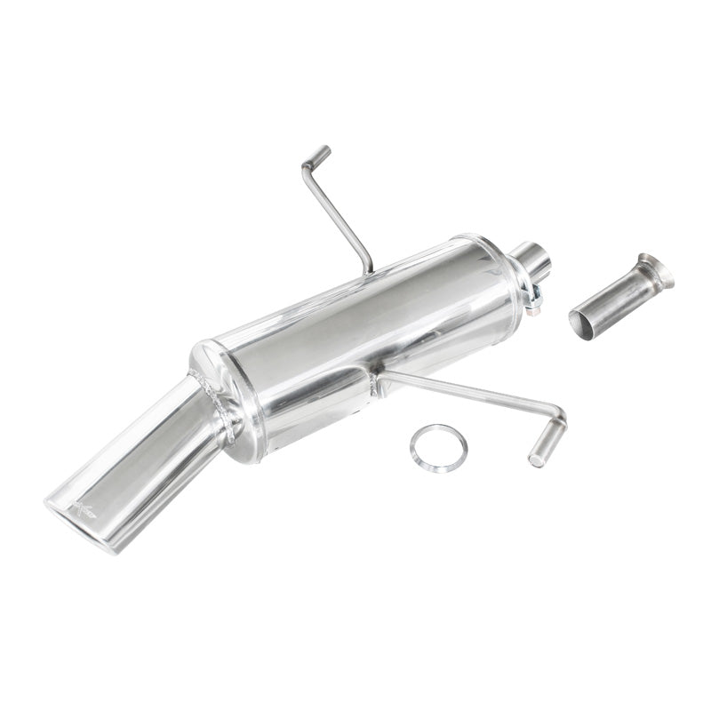 InoXcar, Sportsudstødning, passer til Peugeot 206 SW 2.0 16v (136HP) 120x80mm