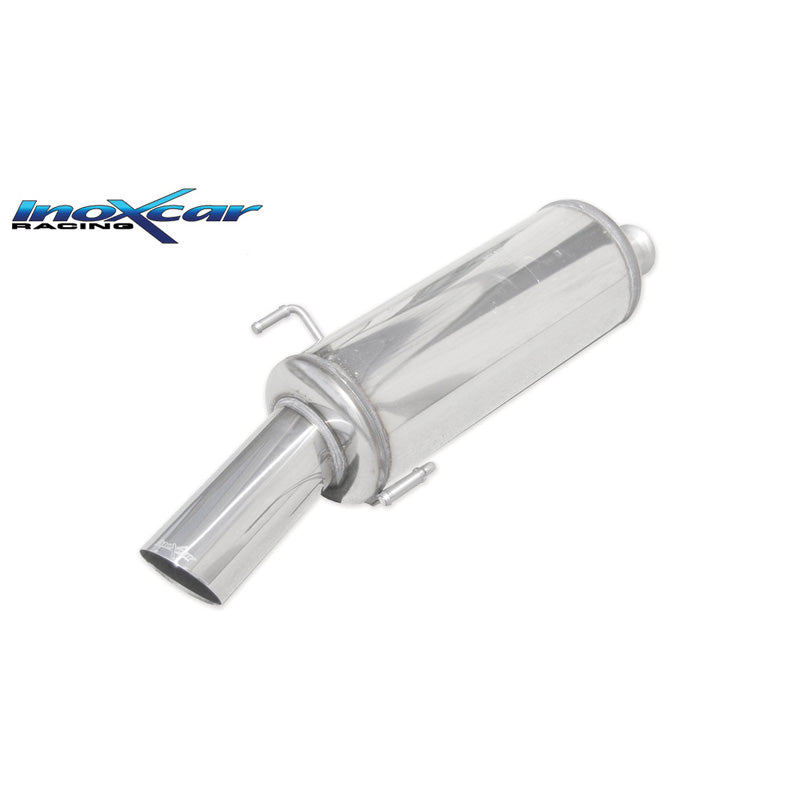 InoXcar, Sportsudstødning, passer til Peugeot 306 1.8 XS 101hp 1997-1999 1x90mm Rally