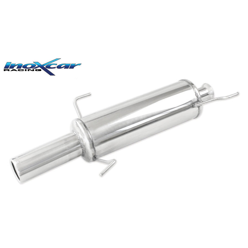 InoXcar, Sportsudstødning, passer til Peugeot 306 2.0 XS 121hp 1997- 1x80mm