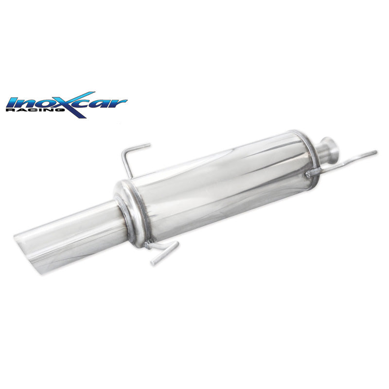 InoXcar, Sportsudstødning, passer til Peugeot 306 2.0 XS 121hp 1997- 1x90mm Rally