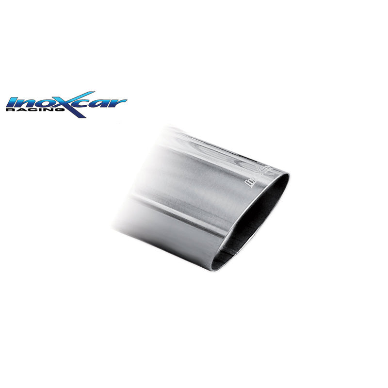 InoXcar, Sportsudstødning, passer til Seat Ibiza SC (6J) 1.2 Tsi 105hp 2011- 1x102mm Racing